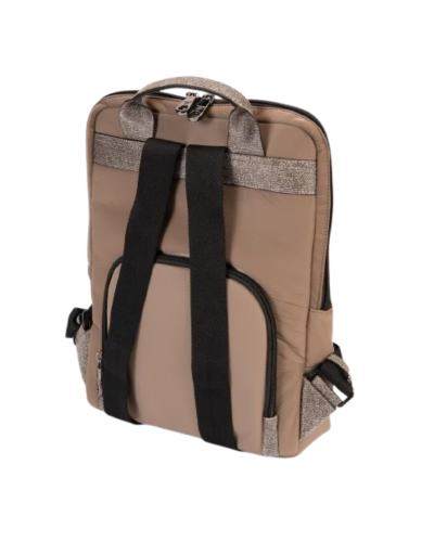 Mochila color piedra de Pepe Moll tamaño grande