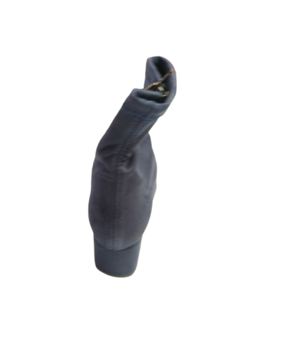 Botín elástica de tacón color azul navi