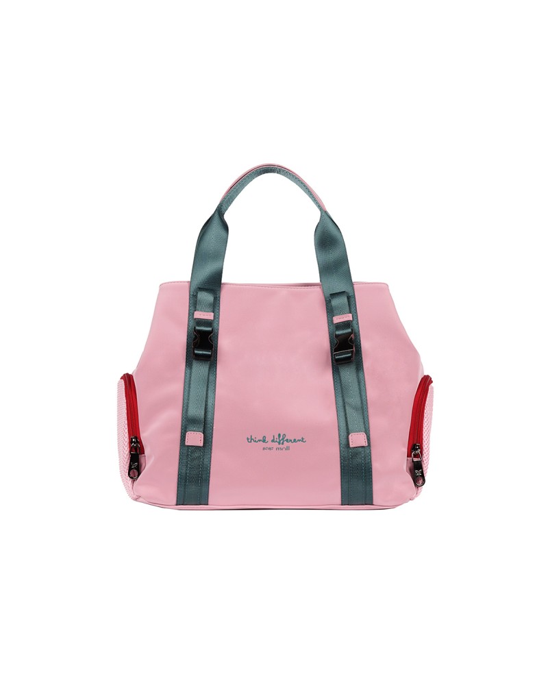 Bolso color nude de Pepe Moll tamaño mediano