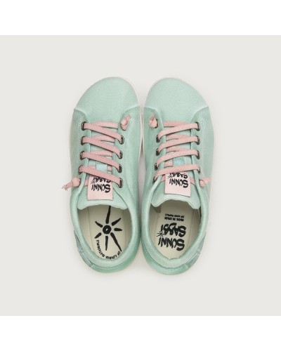 Deportivo tela de verano cómoda de color verde menta