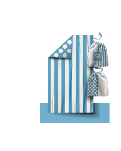 Toalla de Playa de microfibra Marshmallow