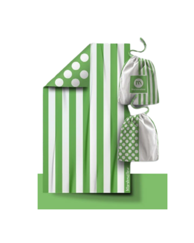 Toalla de Playa de microfibra Marshmallow