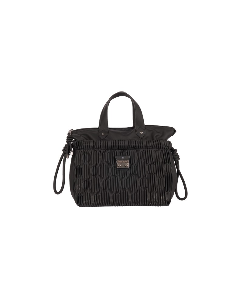 Bolso señora Pepe Moll color negro Bolso multibolsillos de Pepe Moll  . Sin duda la acompañante perfecta para el día a día y que