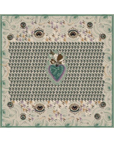 Pañuelo Pepe Moll PARIS verde