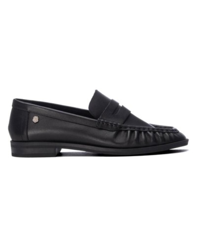 Zapato de señora de serraje marrón chocolate