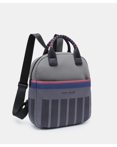 Mochila Pepe Moll color gris ANIA MULTI-GREY