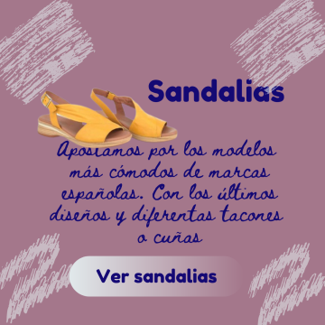 sandalia señora 2023 con portes gratis a partir de 50 euros de compra